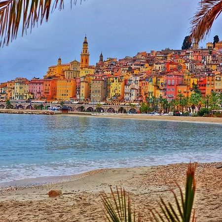 Charmant studio avec coin nuit - vieille ville Menton Extérieur photo