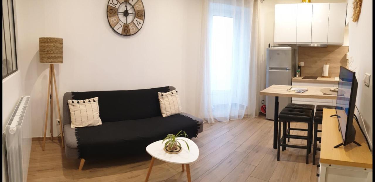 Charmant studio avec coin nuit - vieille ville Menton Extérieur photo